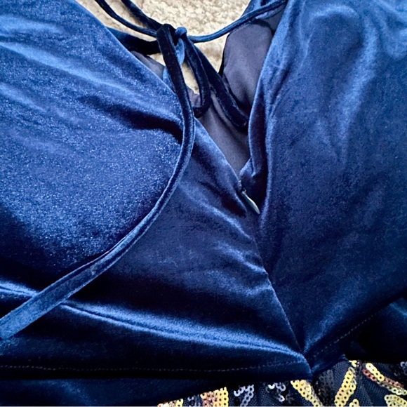 Giffniseti Sequin Velvet Dress - Picture 7 of 7